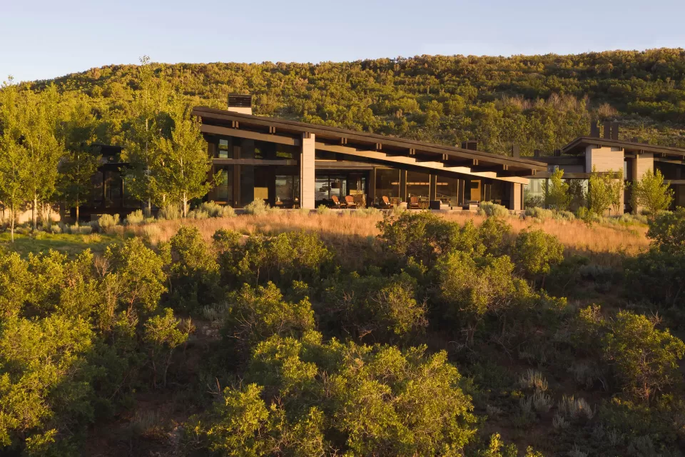 Quarry House nestled among trees in Park City, Utah